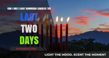 Lighting Hanukkah Candles: Rules for the Last Two Days Explained