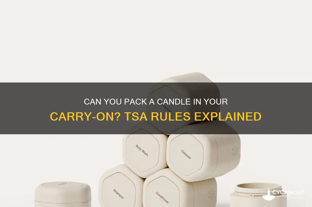 can i pack a candle in my carry on