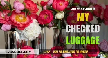 Can You Pack a Candle in Checked Luggage? Travel Tips