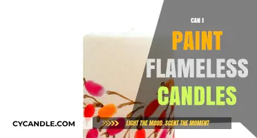 Creative DIY: Painting Flameless Candles for Personalized Home Decor
