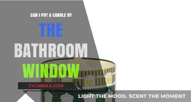 Candles by Bathroom Windows: Safety Tips and Aesthetic Ideas