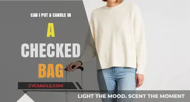Can You Pack Candles in Checked Luggage? TSA Rules Explained