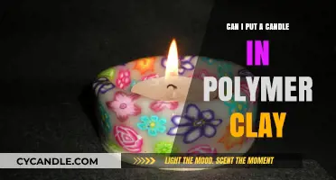Can You Safely Embed Candles in Polymer Clay Creations?