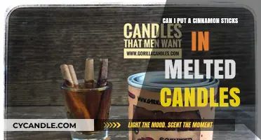 Cinnamon Sticks in Melted Candles: Creative Idea or Safety Risk?