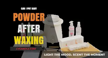 Post-Waxing Care: Is Baby Powder Safe to Use After Waxing?