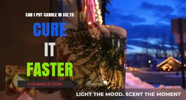 Speeding Up Candle Curing: Does Ice Really Help?