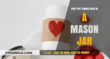 Can You Safely Store Candle Wax in Mason Jars?