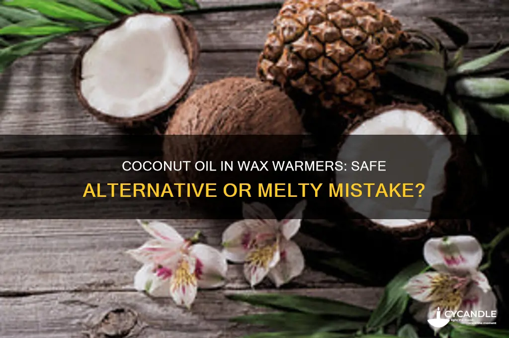 can i put coconut oil in my wax warmer