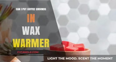 Coffee Grounds in Wax Warmers: A Scented Hack or Hazard?