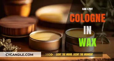 Can You Mix Cologne in Wax? A Scented DIY Guide