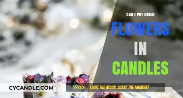 Dried Flowers in Candles: Creative Tips and Safety Guidelines
