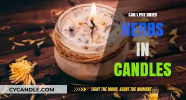 Adding Dried Herbs to Candles: Benefits, Safety, and Creative Ideas