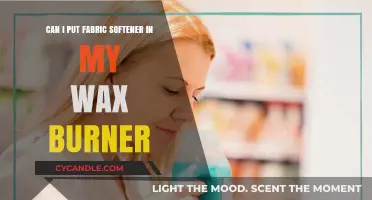 Fabric Softener in Wax Burners: Safe or Risky Practice?