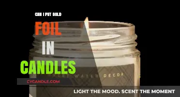 Adding Gold Foil to Candles: Creative Tips and Safety Considerations