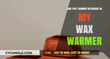 Wax Warmer Safety: Can Laundry Detergent Be Used?