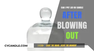 Should You Put a Lid on a Candle After Blowing It Out?