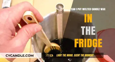 Cooling Melted Candle Wax: Should You Use Your Fridge?