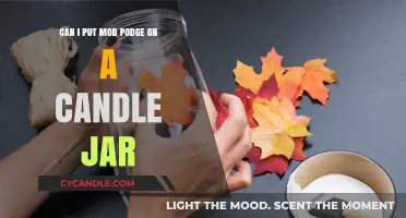 Can You Use Mod Podge on Candle Jars? A Crafty Guide