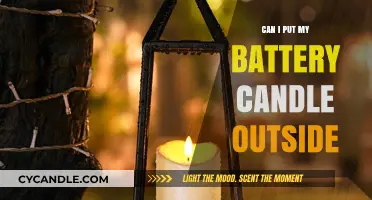 Outdoor Battery Candles: Safe and Practical Tips for Exterior Use