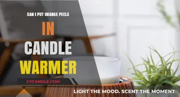 Can Orange Peels Be Safely Used in Candle Warmers?