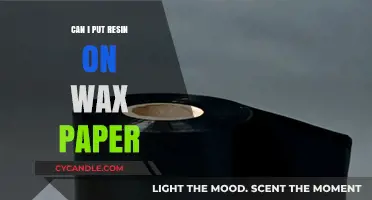 Resin on Wax Paper: Tips, Tricks, and Best Practices