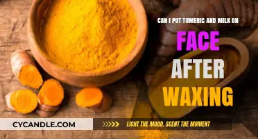 Post-Waxing Skincare: Turmeric and Milk Benefits for Soothing Skin