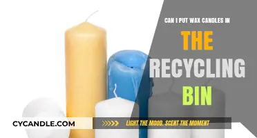 Recycling Wax Candles: Can They Go in the Recycling Bin?