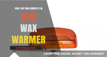 Can You Put Wax Directly in a Gigi Wax Warmer?