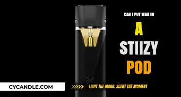 Can You Safely Put Wax in a Stiizy Pod? Explained