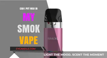 Can You Use Wax in a Smok Vape? Essential Tips and Warnings