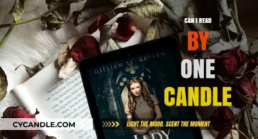 Reading by Candlelight: Is One Candle Enough for Comfortable Reading?