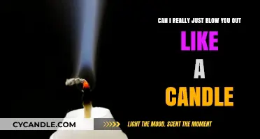 Blowing Out Like a Candle: Reality or Just a Metaphor?
