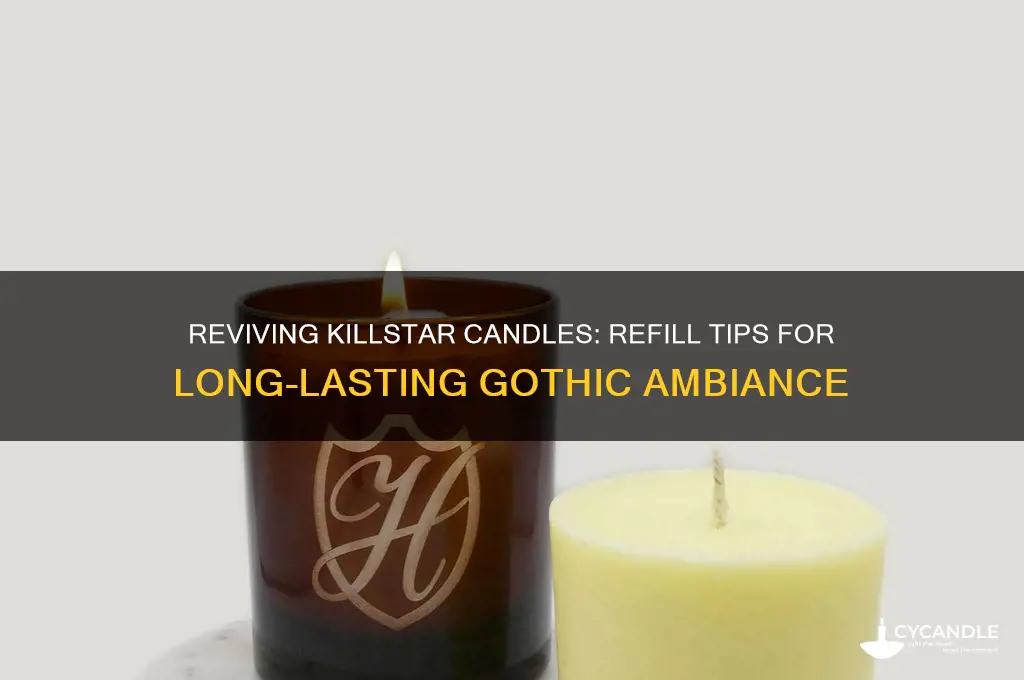 can i refill killstar candle