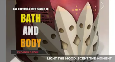 Returning Used Candles to Bath & Body Works: Policies Explained