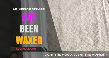 Sanding Waxed Chalk Paint: Can It Be Done? Tips & Tricks
