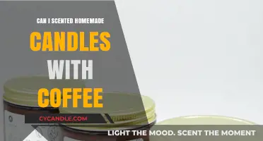 Scented Coffee Candles: Crafting Homemade Aromatic Ambiance with Coffee
