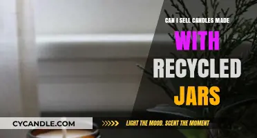 Eco-Friendly Candle Business: Selling Candles in Recycled Jars