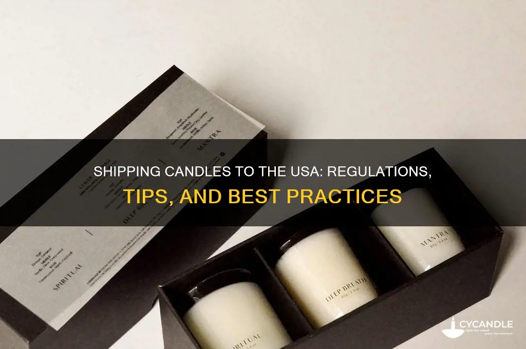 can i send a candle to america