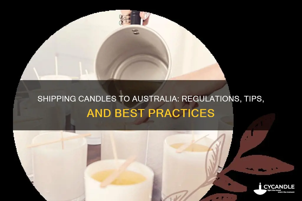 can i send a candle to australia