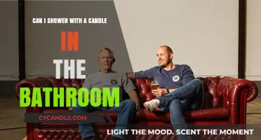 Showering with a Candle: Safe Practice or Potential Hazard?