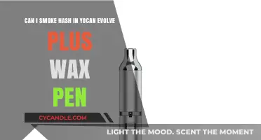 Smoking Hash in Yocan Evolve Plus Wax Pen: Is It Possible?