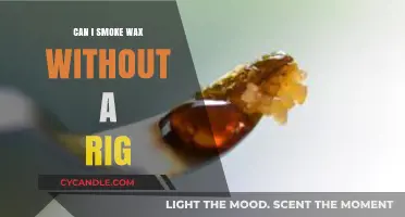 Smoking Wax Without a Rig: Alternative Methods and Tips