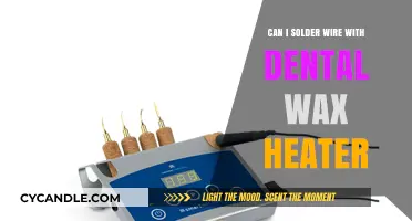 Soldering with Dental Wax Heater: Creative or Risky DIY Technique?