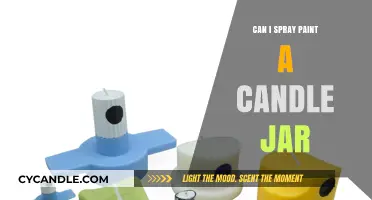 How to Safely Spray Paint a Candle Jar for DIY Decor