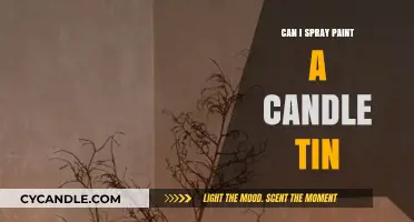 Spray Painting Candle Tins: Creative DIY Tips and Safety Guide