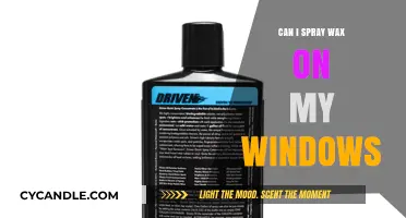 Spray Wax on Windows: Benefits, Risks, and Best Practices Explained
