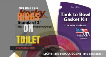Can You Stack Two Wax Rings on a Toilet? Expert Advice