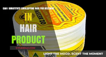 Substituting Emulsifying Wax for Beeswax in Hair Products: What You Need to Know