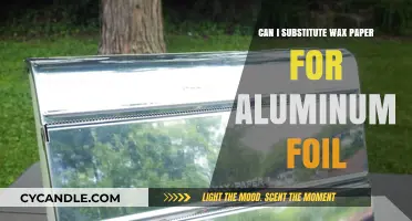 Wax Paper vs. Aluminum Foil: Can You Substitute One for the Other?