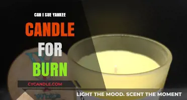 Can You Sue Yankee Candle for Burn Injuries? Legal Insights